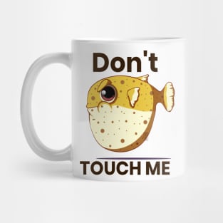 Illustration of puffer fish Mug